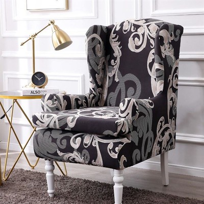 Wing Back Armchair Cover Wing Back Armchair Cover