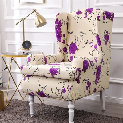 Wing Back Armchair Cover Wing Back Armchair Cover